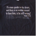 If A Man Speaks .....
